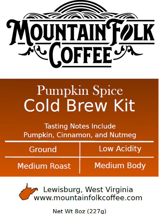 Pumpkin Spice Cold Brew Kit